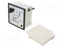 Meter: panel; analogue; 0/500÷1000A,0/500÷600A; Iin: 5/6/10A; IP52