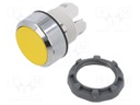 Switch: push-button; 22mm; yellow; Illumin: none; IP66; Pos: 2