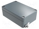 Enclosure: multipurpose; X: 64mm; Y: 98mm; Z: 34mm; aluminium; IP66