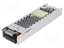 Power supply: switched-mode; modular; 201W; 15VDC; 194x55x26mm