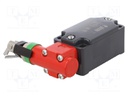 Safety switch: singlesided rope switch; NC x3; Series: FD; IP67