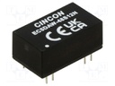 Converter: DC/DC; 10W; Uin: 18÷74V; Uout: 12VDC; Iout: 833mA; 6.6g