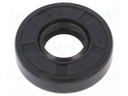 Oil seal; NBR; D: 10mm; -40÷100°C; Shore hardness: 70; Øhole: 40mm