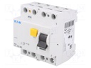 RCD breaker; Inom: 25A; Ires: 30mA; Max surge current: 250A; 400V