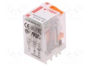Relay: electromagnetic; DPDT; Ucoil: 110VAC; 12A/250VAC; 12A/24VDC
