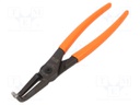 Pliers; internal circlip; Ring: internal; Pliers len: 300mm