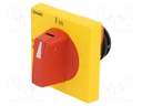 Knob; GA; Colour: red/yellow