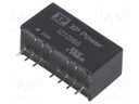 Converter: DC/DC; 3W; Uin: 9÷18V; Uout: 5VDC; Uout2: -5VDC; SIP; 3.9g