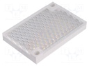 Reflector; Body dimensions: 40x60x8mm; -20÷65°C