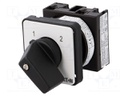 Switch: cam switch; Stabl.pos: 2; 20A; 1-2; Poles: 1; Pos: 2; 6.5kW