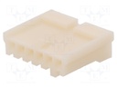 Plug; wire-board; female; EI; 2.5mm; PIN: 6; w/o contacts; for cable