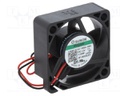 Fan: DC; axial; 12VDC; 30x30x10mm; 5.92m3/h; 15.1dBA; Vapo; 28AWG