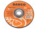 Grinding wheel; Ø: 150mm; Øhole: 22.23mm; Disc thick: 6.4mm