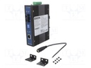 Industrial module: media converter; ETHERNET/single-mode fiber