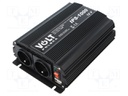 Converter: automotive dc/ac; 750W; Uout: 230VAC; Out: mains 230V