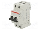 Circuit breaker; Inom: 4A; DIN; Charact: B; 6kA; IP20; 1÷25mm2