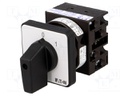 Switch: cam switch; Stabl.pos: 2; 20A; 0-1; Poles: 3; Pos: 2; 6.5kW