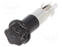 Fuse holder; cylindrical fuses; 5x20mm,6,3x32mm; -40÷85°C; 10A