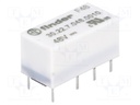 Relay: electromagnetic; DPDT; Ucoil: 48VDC; 2A/125VAC; 2A/30VDC