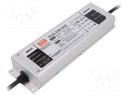 Power supply: switched-mode; LED; 240.3W; 54VDC; 50÷57VDC; IP65