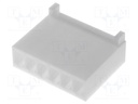 Plug; wire-board; female; KK 254; 2.54mm; PIN: 6; w/o contacts