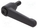 Lever; adjustable; Thread len: 20mm; Lever length: 63mm