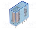 Relay: electromagnetic; DPDT; Ucoil: 60VDC; 6A/250VAC; 6A/30VDC