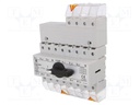 Switch: mains-generator; Stabl.pos: 3; 80A; I-0-II; Mounting: DIN