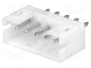 Socket; wire-board; male; 2mm; PIN: 5; THT; 1A; tinned; -25÷85°C; 100V