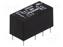 Relay: electromagnetic; DPDT; Ucoil: 24VDC; max.250VAC; max.220VDC