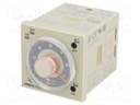 Timer; 0,05s÷30h; DPDT; 250VAC/5A; 24VAC; 24VDC; octal; -10÷55°C