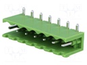 Pluggable terminal block; Contacts ph: 5mm; ways: 7; angled 90°