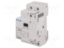 Relay: installation; bistable; DPDT; Ucoil: 230VAC; 35x90x60mm