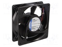 Fan: DC; axial; 119x119x38mm; 237m3/h; 57dBA; ball bearing; 4400rpm