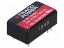 Converter: DC/DC; 10W; Uin: 18÷75V; Uout: 12VDC; Iout: 833mA; DIP16