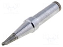 Tip; conical sloped; 1.6mm; 370°C