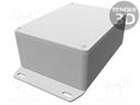 Enclosure: multipurpose; X: 82mm; Y: 110mm; Z: 44mm; 1590W; aluminium