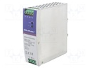 Power supply: switched-mode; 150W; 24VDC; 6.25A; 220÷240VAC; DIN