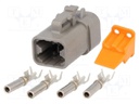 Connector: wire-wire; DTP; plug; female; Size: 12; 2÷4mm2; PIN: 4
