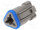 Connector: wire-wire; PX0; plug; female; PIN: 3; IP68; Locking: latch