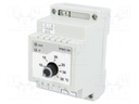 Module: regulator; NTC 47kOhm; temperature; NO,relay; DIN; 5÷35°C