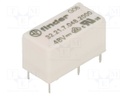 Relay: electromagnetic; SPDT; Ucoil: 48VDC; 6A/250VAC; 3A/30VDC