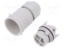 Connector: AC supply; screw terminal; male; 9÷12mm; 1÷2.5mm2; 16A