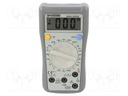 Digital multimeter; LCD 3,5 digit; VDC: 200m/2000m/20/200/250V