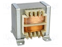 Transformer: mains; 40VA; 230VAC; 12V; 12V; 1.6A; 1.6A; IP00