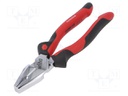 Pliers; universal; 200mm; PROFESSIONAL; Conform to: DIN/ISO 5746