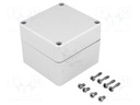 Enclosure: multipurpose; X: 80mm; Y: 82mm; Z: 65mm; EURONORD; ABS