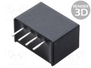 Isolated Board Mount DC/DC Converter, 1kV Isolation, ITE, 1 Output, 3 W, 9 V, 333 mA