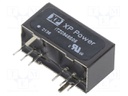 Isolated Board Mount DC/DC Converter, ITE, 1 Output, 9 W, 5 V, 1.6 A