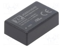 Isolated Board Mount DC/DC Converter, 1.5kV Isolation, ITE, 2 Output, 3 W, 5 V, 300 mA, -5 V